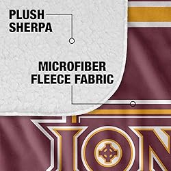 Iona College Blanket, 60"x80" Primary Logo, Silky
