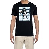 Black Carolina Rico Dowdle Text Pic T-Shirt