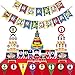 2 in 1 Graduation Glitter Photo Booth Props Frame Congratulations 2019 Graduation Party Supplies