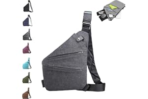 OCALIL Wander Anti Theft Travel Bag,Anti Theft Crossbody Bag, Sling Bag Travel Crossbody Bag for Women Men