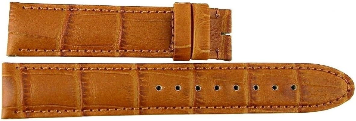 MEISTERSTUCK 5638 Calf Honey Alligator Grain Strap Band for MED (16 mm) Buckle 29571#28 from MONTBLANC