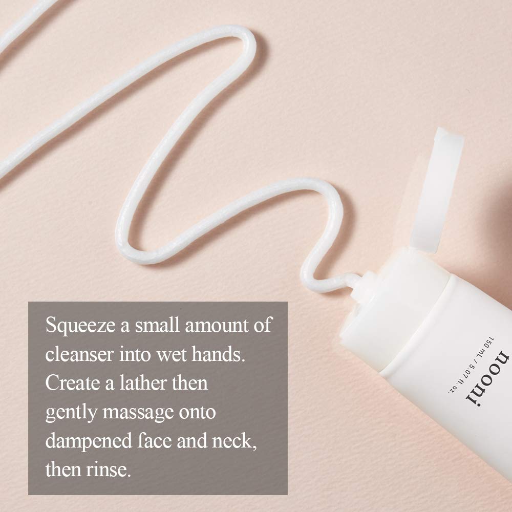 NOONI Snowflake Whipping Cleanser | Foaming Face Wash Cleanser Suitable All Skin Types | Korean Skincare: Beauty