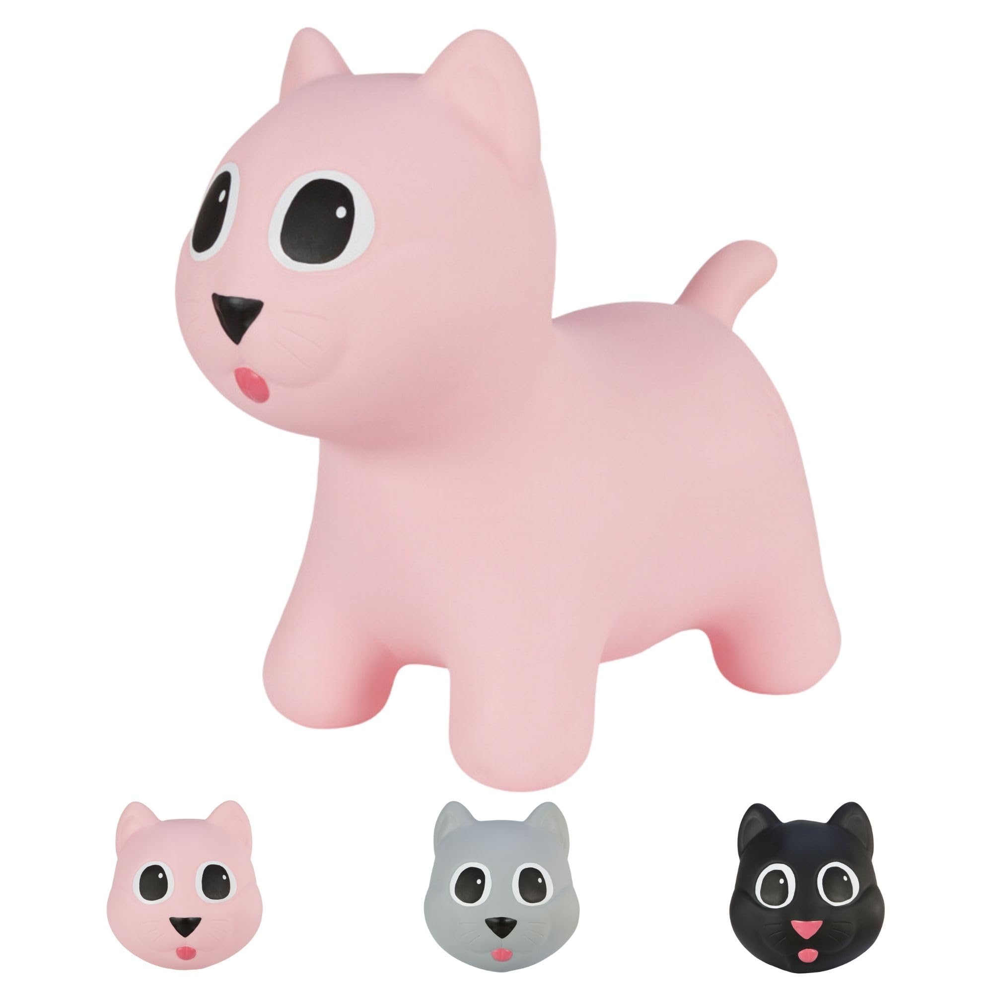 Hoppimals T-TFF-NN161 Tootiny Space Hopper for Children Bouncing Animal from 1 Year and Up Pink