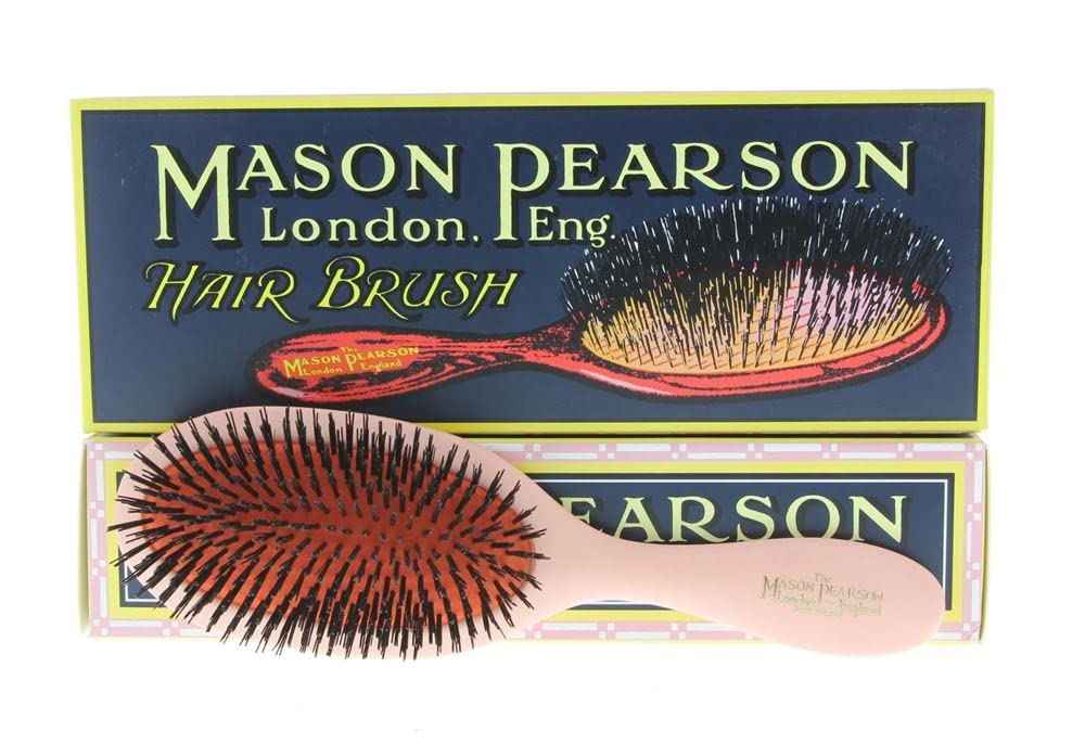 Mason Pearson B3 Pure Bristle Handy Hair Brush - Pink