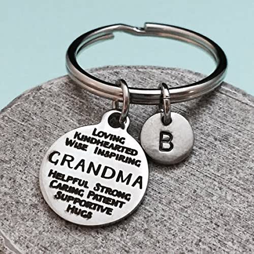 Grandma keychain, grandma charm, family keychain