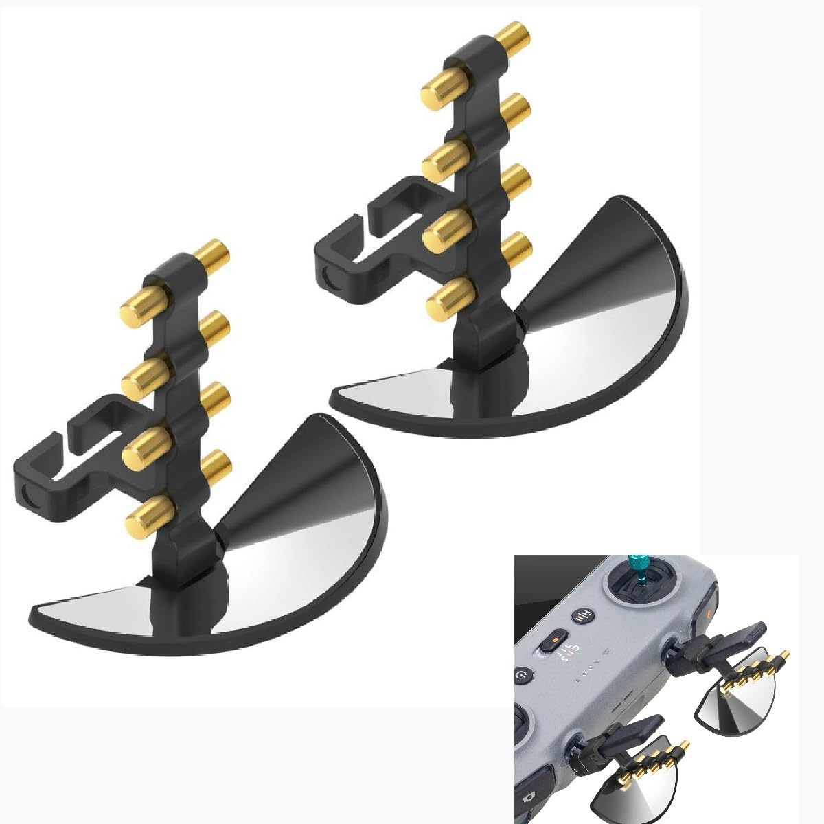 Taoke Antenna Range Extender compatible with Mavic Air 3 Mini 4 Pro and Mavic 3 Pro Cine, Signal Booster Amplifier for D-JI RC 2/RC PRO Remote Controller