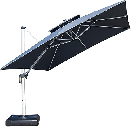 PURPLE LEAF 10ft Patio Umbrella Outdoor 