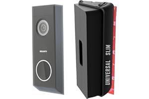 Mars Outpost No Drill Adjustable Doorbell Angle Mount for Eufy, Aosu, Arlo, Blink, Nest, Netamo, Reolink, Tapo, Wyze Replacem