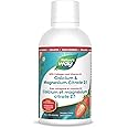 Nature's Way Calcium and Magnesium Citrate 2:1 - Liquid Supplement with Vitamin K2 and Collagen – Helps Support the Maintenan