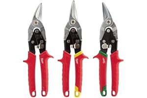 Milwaukee Electric - 3-PC Aviation Snips Left Right Straight Set