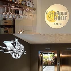 90W LED Logo GOBO Projector Image Rotation IP67