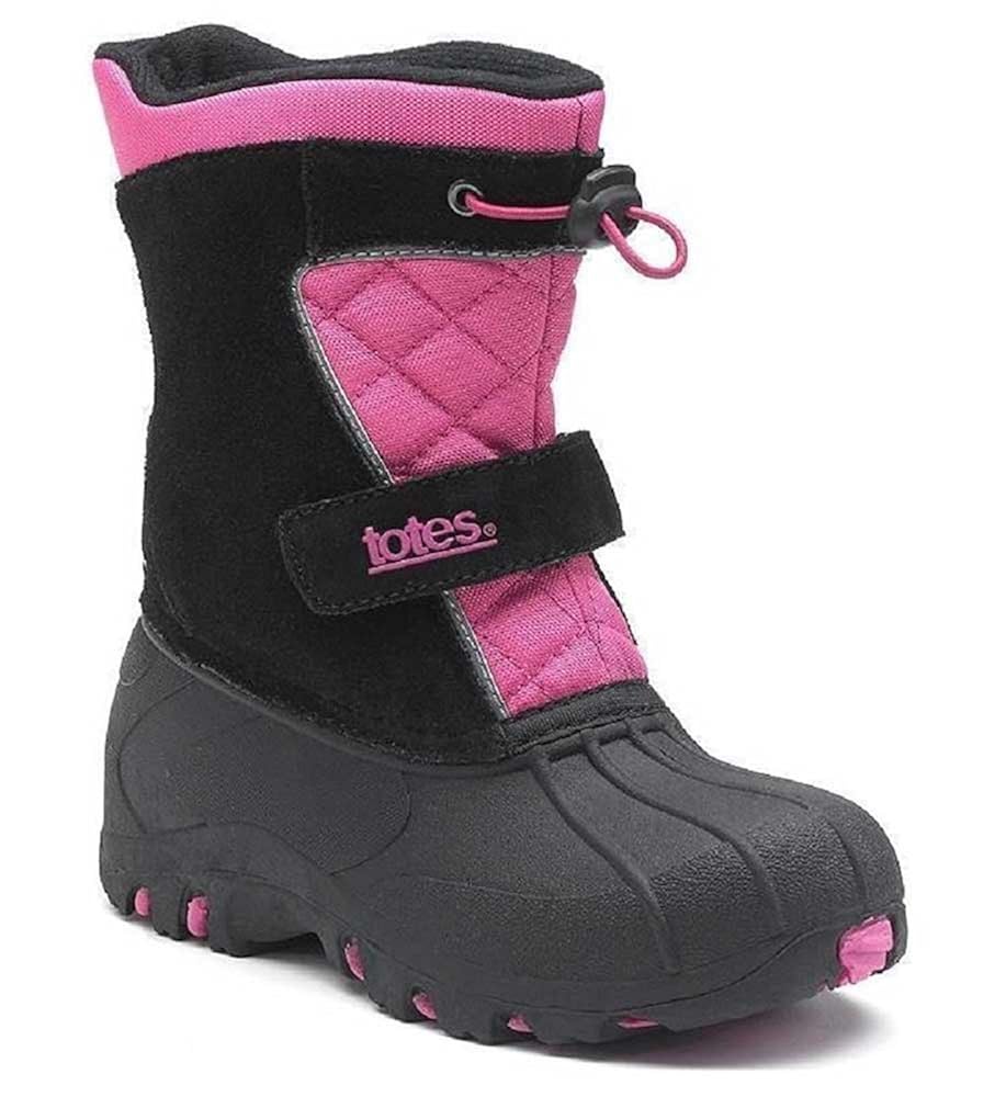 girls black winter boots