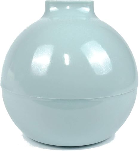 Amazon トイレットペーパーポット ティッシュケース おしゃれ かわいい 北欧 トイレットペーパーホルダー トイレットペーパーケース ペーパーポット 丸型 壺型 ブルー トイレットペーパーホルダー