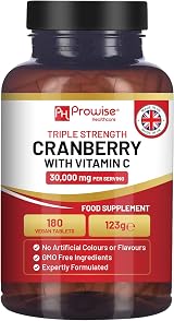 PH PROWISE Healthcare Triple Strength Cranberry 30000mg Vitamin C 180 Tablets view 7
