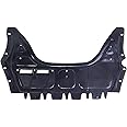 JustDrivably Front Engine Splash Shield Compatible with Jetta Beetle 2011-2018 Lower Underbody Cover Guard