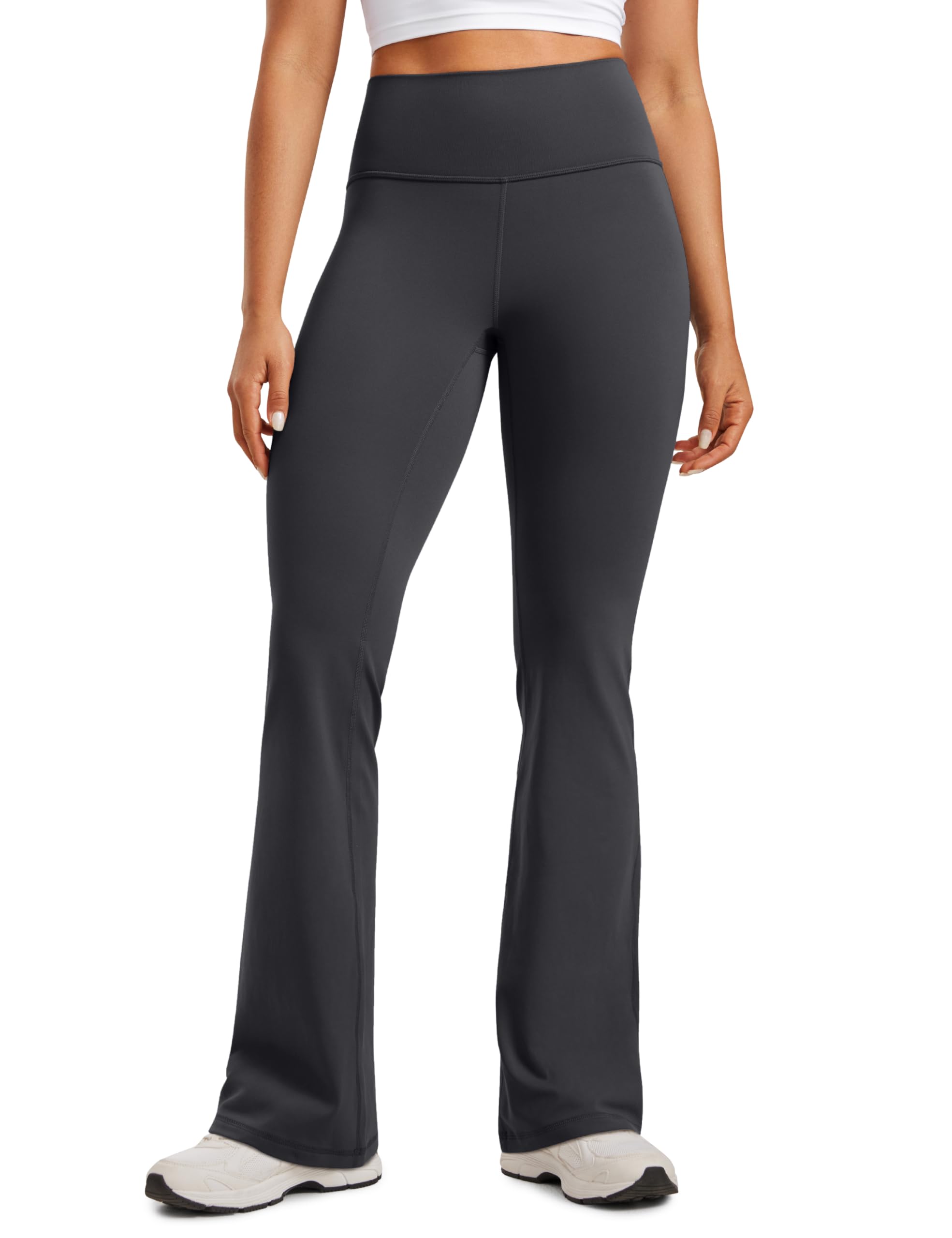 CRZ YOGA Womens Butterluxe High Waist Flare Pants