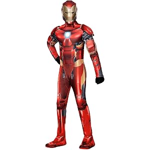 Spirit Halloween The Avengers Kids Iron Man Costume, Officially Licensed