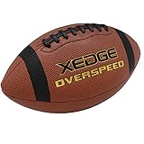 XEDGE Composite Leather Indoor/Outdoor Footballs for Training and Recreational Play Size 6,7,9