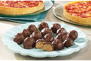 2 Lou Malnati's Deep Dish Pizzas and Kay's Peanut Butter Crunch Balls (1 Sausage 1 Pepperoni)