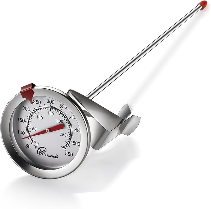 KT THERMO Deep Fry Thermometer With Instant Read,Dial Thermometer,12