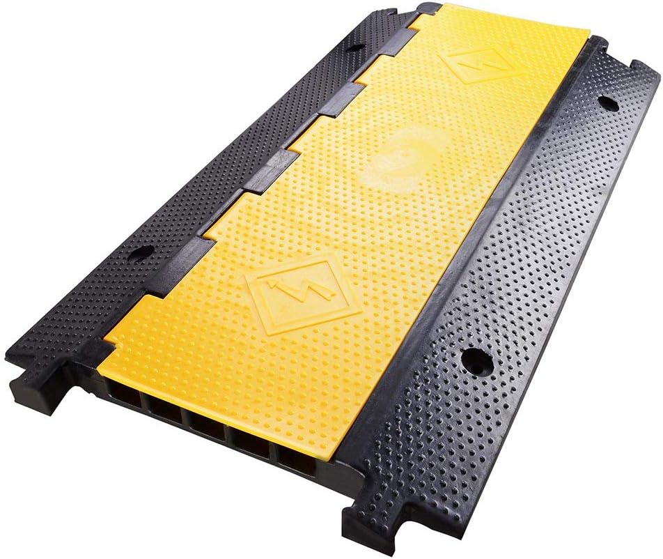 5 Channel Rubber Electrical Wire Cable Cover Ramp