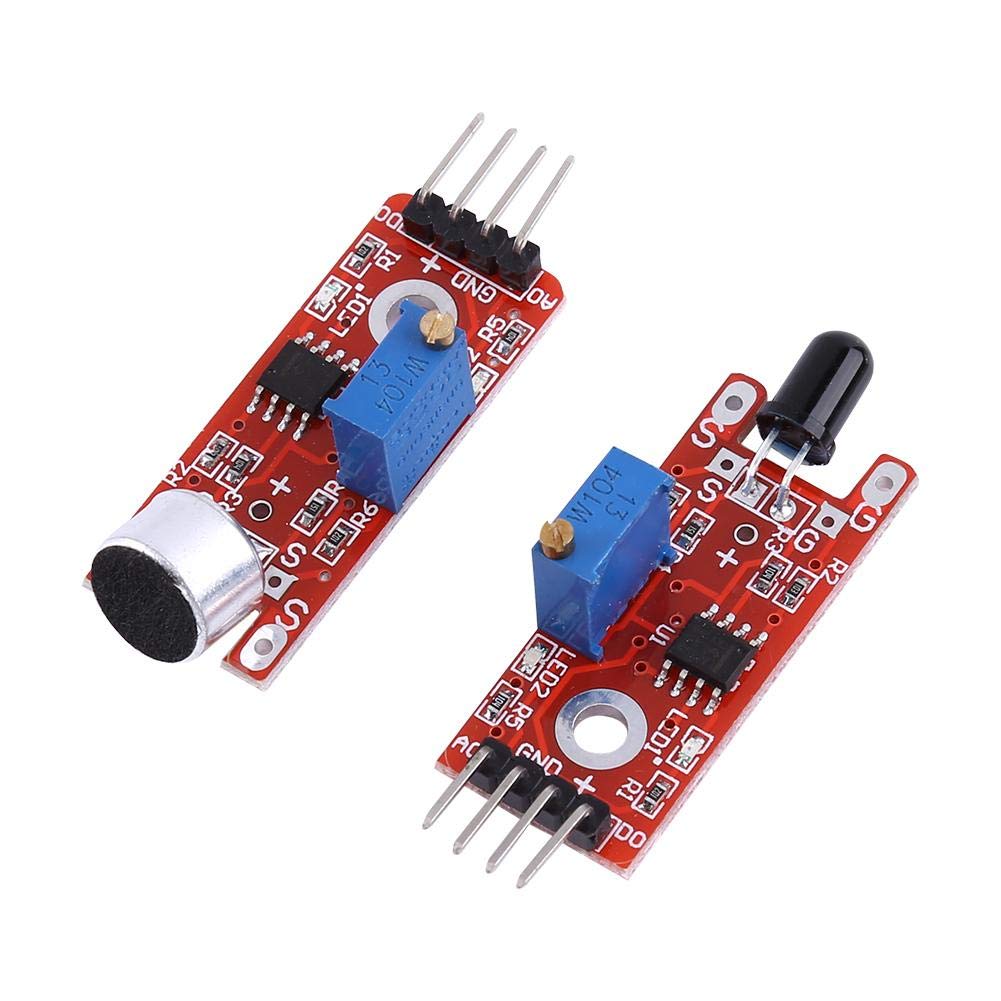 37 in 1 Sensor Modules Kit,electronic components kit,detect temperature, humidity, sound, light, infrared - Image 5