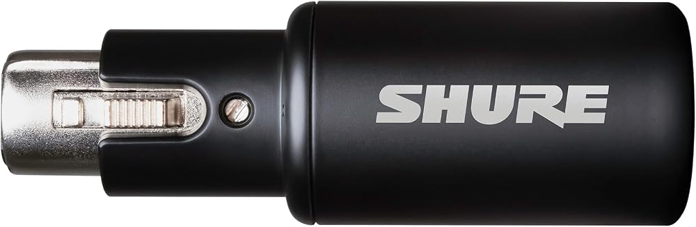 Shure MVX2U Gen 2 Digital Audio Interface XLR to USB for Mac Windows iOS Android