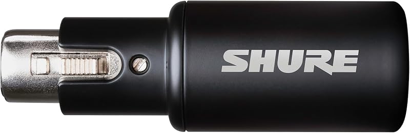 Shure MVX2U Gen 2 Digital Audio Interface XLR to USB for Mac Windows iOS Android