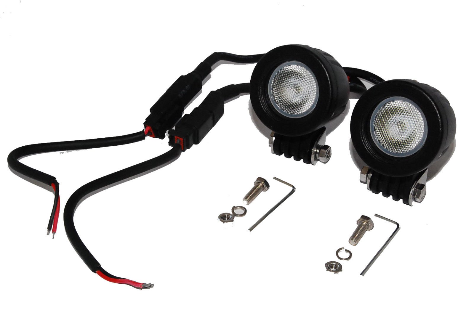 Flood Mini Trail Lights Led Spot OZUSA Motorcycle Offroad Dual Sport