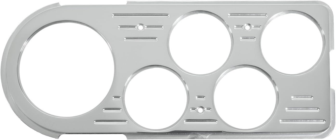 AutoMeter 7046 Dash Panel, Ford Truck 48-50, 1 X 3-1/8", 4 X 2-1/16", Billet