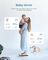 RENPHO Body Fat Scale Bluetooth Digital Scale with App White view 7