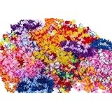 Kangaroo Jumbo Party Bag ~ Tropical Hawaiian Luau Lei Styles (50 ct) ~ Party Favors