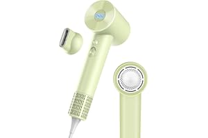 OSOU Hair Dryer, Negative Ionic Hair Blow Dryer, High-Speed Blow Dryer with 110, 000 RPM Brushless Motor, Fast Drying Lightweight Travel Hairdryer, Low Noise Home Hair Dryers with Smooth Nozzle