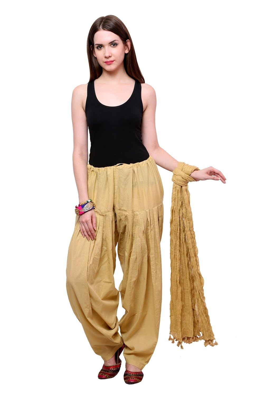 pistaas cotton patiala salwar with dupatta