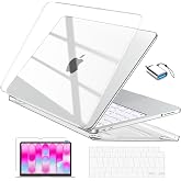 EooCoo for MacBook Neo Case 13 inch 2026, Scratch Resistant, Crystal Clear | Durable, Easy Snap-On, Protective Hard Shell Case &amp; Keyboard Cover &amp; Screen Film &amp; Type C, Model A3404 (A18 Pro Chip)