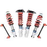 FAPO Coilover for Mini Cooper R50 Cooper S R53 2002-2006 | for Mini Cabrio Convertible R52 RE16 2004-2008 Adjustable Height Mono-Tube Suspension Lowering Kit