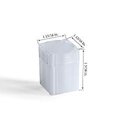 Lighthouse - Square Coin Tubes - Convenient Push