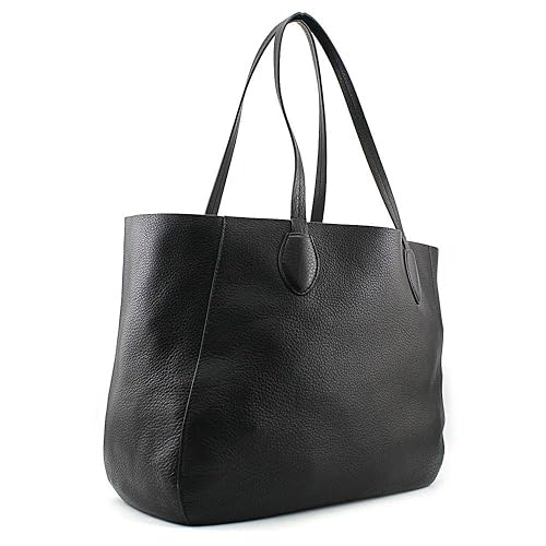 Michael Kors Mae Large Reversible Tote Black/Pale Gold in Kuwait