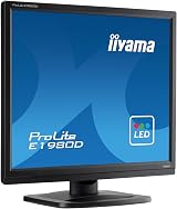 iiyama E1980D-B1 19 Inch LCD Monitor 1280x1024 VGA DVI TN Panel view 3