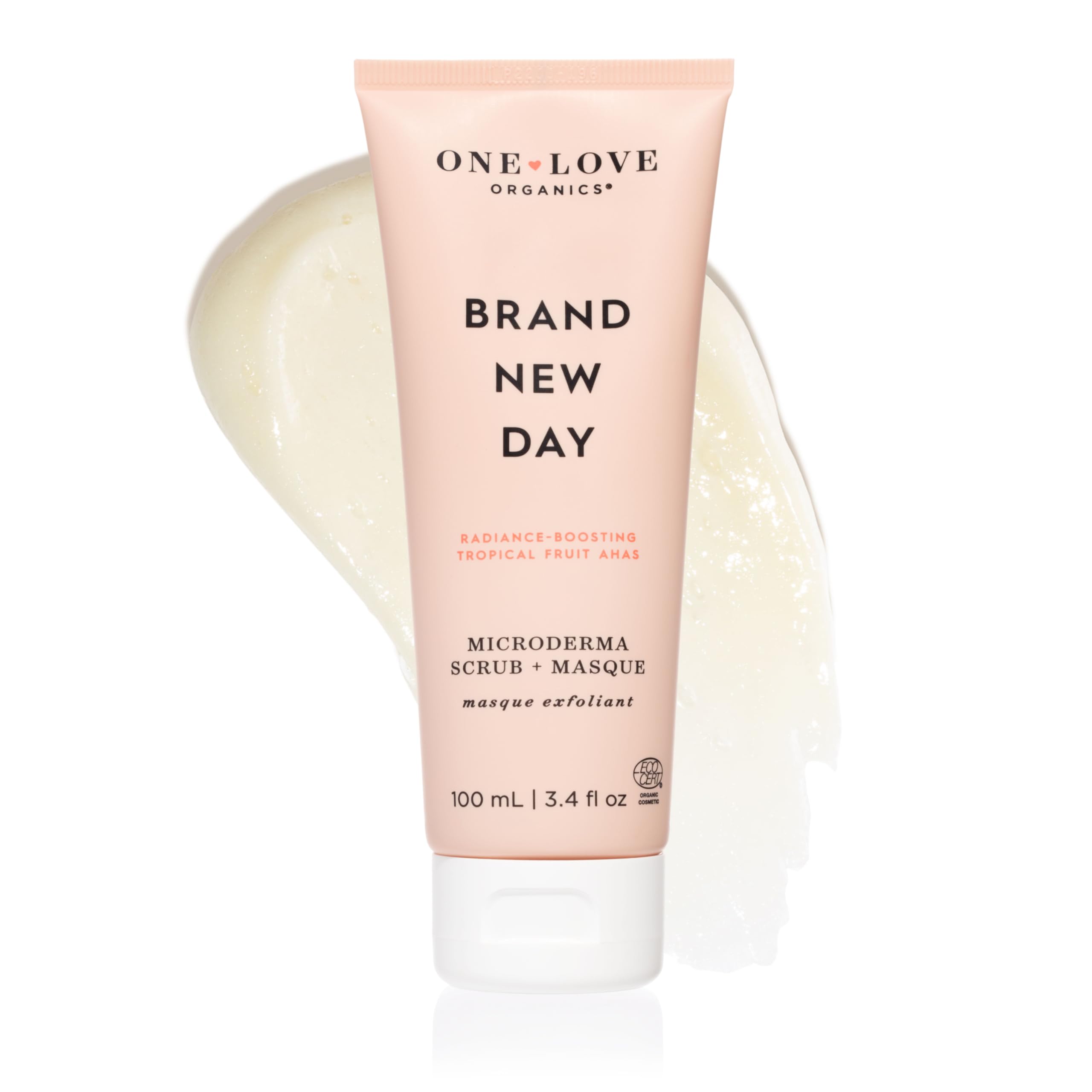 One Love Organics One Love Organics Brand New Day Microderma Scrub Plus Masque For Women 3.4 oz Mask