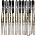 MUJI Gel Ink Ball Point Pen 0.5mm Black color 10pcs