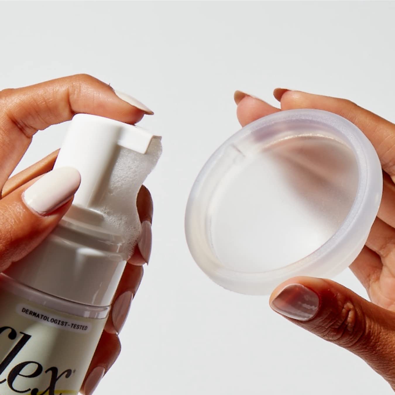 Flex Foaming Cleanser Infused with Neroli & Rosemary – Plant-Based and pH-Balanced Feminine Wash for Silicone Period Cups, Discs and Your Body (3.4 oz.)