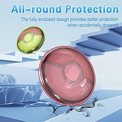 AGENTNANO 2 Pack Clear Case Compatible with Pokemon