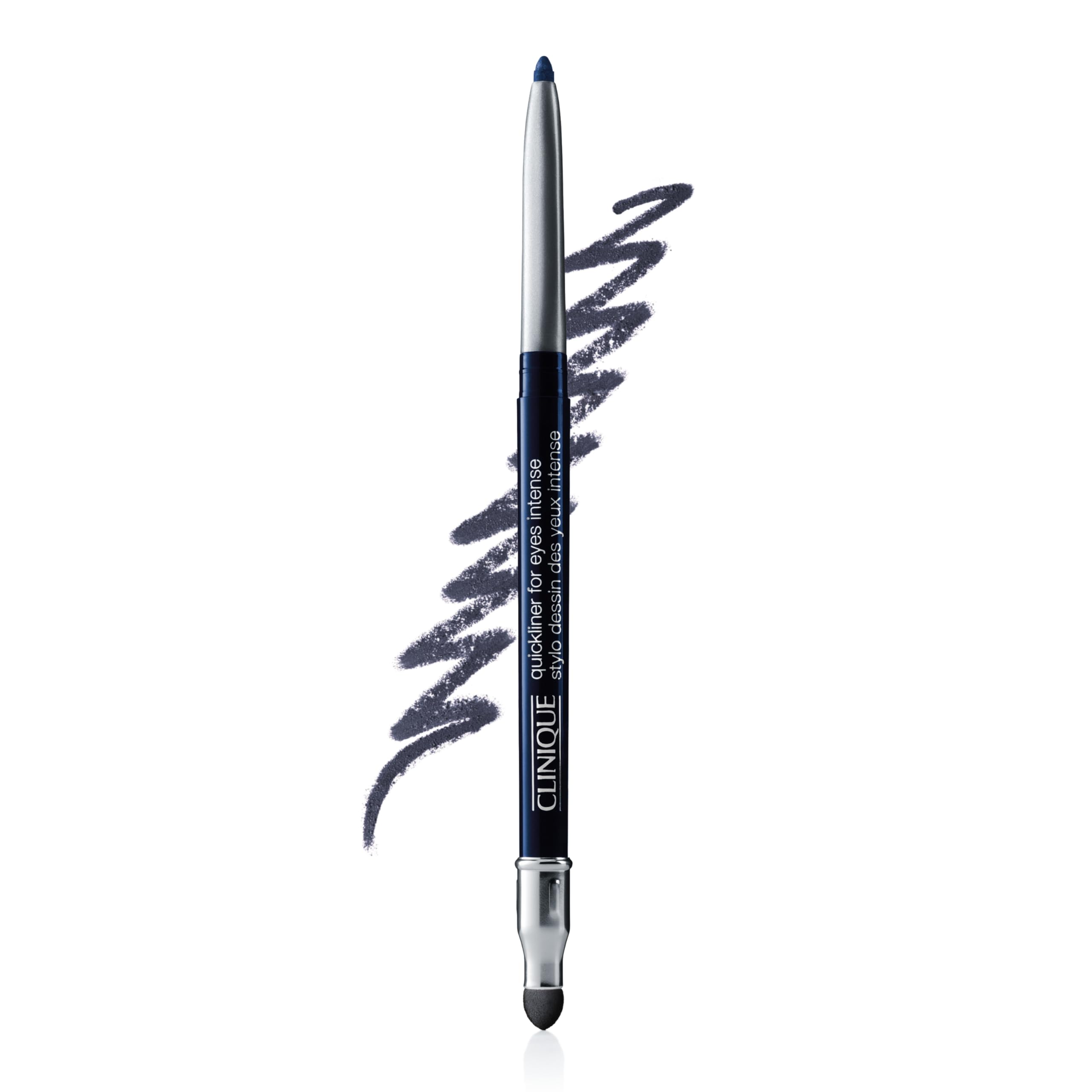 Photo 1 of Clinique Quickliner For Eyes Intense Eyeliner Pencil | Water Resistant, Smudge Resistant + Safe For Sensitive Eyes, Intense Midnight