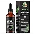 SANOOR California Gold Avocado Oil | for Hair and Skin | Premium Grade 100% Pure (2.02oz)| Infused with Nutrients Pure Hair Butter | Cold-pressed | 60 ml