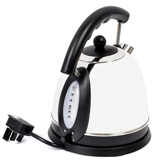 Electric Kettle Traditional Style Polished Stainless Steel Amazon.co