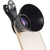 APEXEL Professional HD Teleobjektiv 2.5x Hochformat Objektiv mit Gegenlichtblende für iPhone iPad Samsung Galaxy, HTC und die meisten Android-Smartphones (ohne Verzerrung)