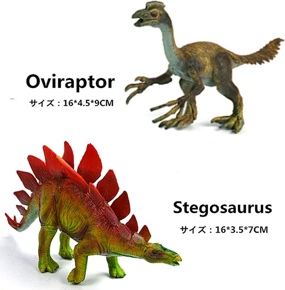 Amazon Better Stars リアル 恐竜 おもちゃ 超大tyrannosaurus Rex1個 ミニ恐竜6個 7個 セット フィギュア 子供玩具 古代 生物 爬虫類 おもちゃ ティラノサウルス トリケラトプス パキケファロサウルス等 A ソフビ人形 おもちゃ