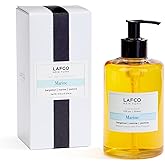 LAFCO New York Liquid Soap, Marine - 12 oz - Regenerates, Protects & Moisturizes - All Skin Types - Hypoallergenic, Synthetic Free & Cruelty Free - Made in Italy
