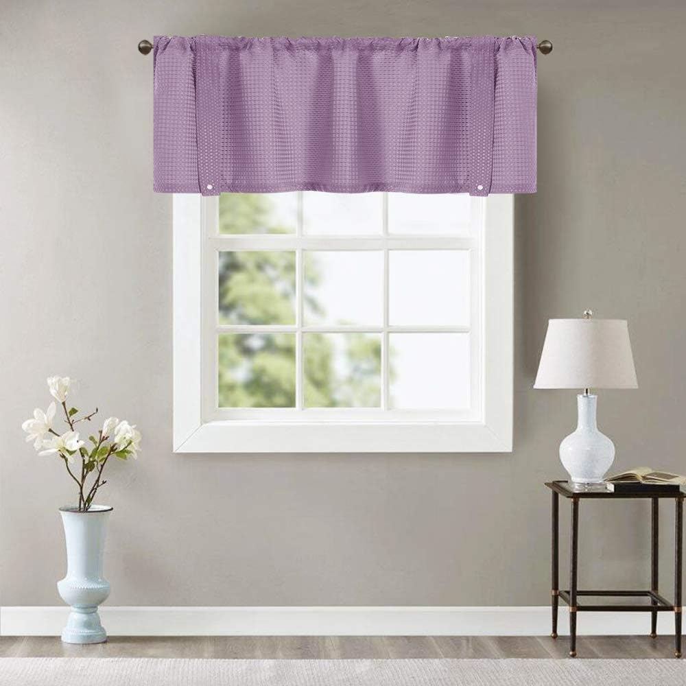 Best Kitchen Curtains Lilac Plaid